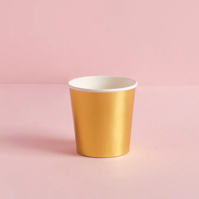 Shot Cup gold shot 4oz C/10