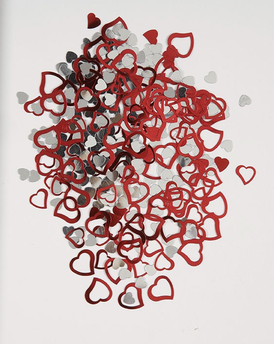 Confetti Hearts Foil 0.5oz