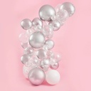 Ballon Bundle mr & mrs 12'' C/12
