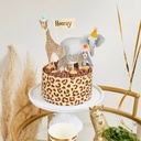 Cake Topper gld acrylic happy birthday