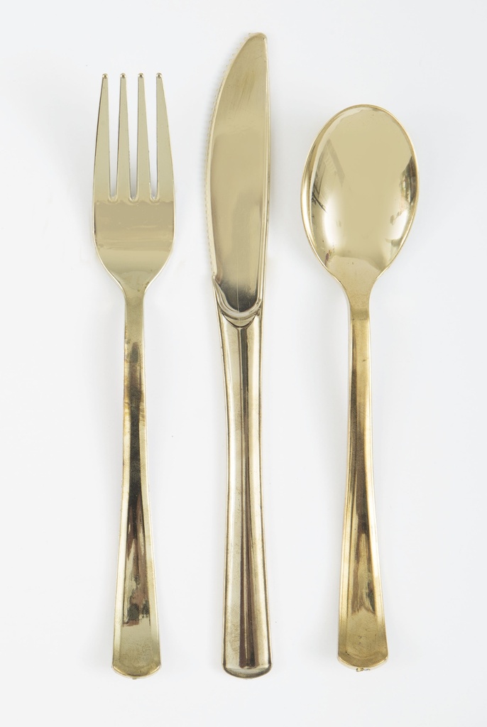 Cubiertos Silverware Gold C/18