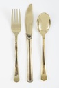 Cubiertos Silverware Gold C/18