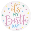 Boton Its My Birthday Bright Triangle
