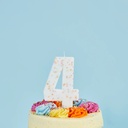 Candle giant pastel sprinkle no.4