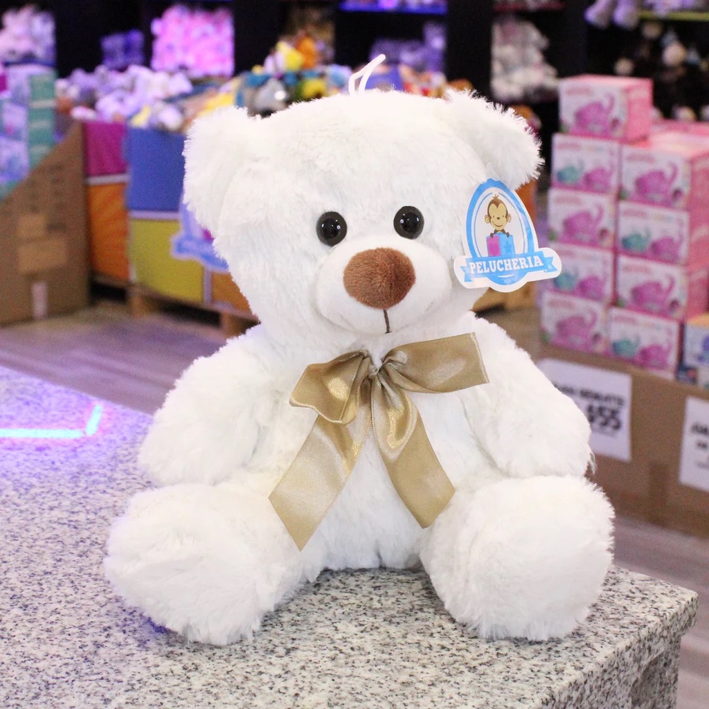  25CM OSO TEO BLANCO