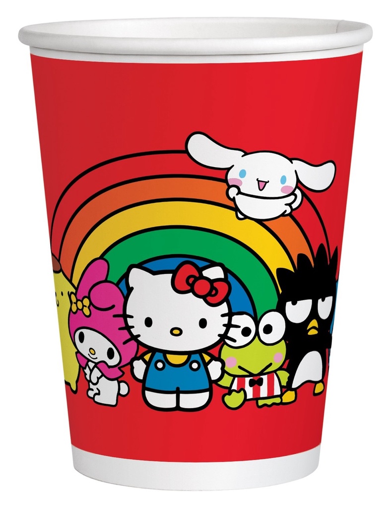Vaso 9oz Kitty and Friends C/6