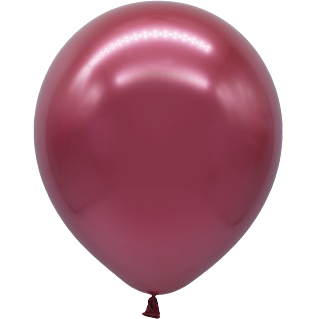 Latex Chrome 5" Rosa 100 Pz