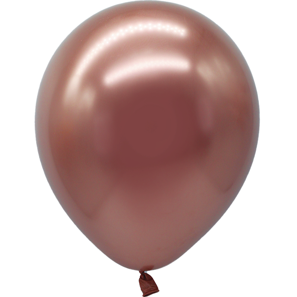 Latex Chrome 5" Rose Gold 100 Pz