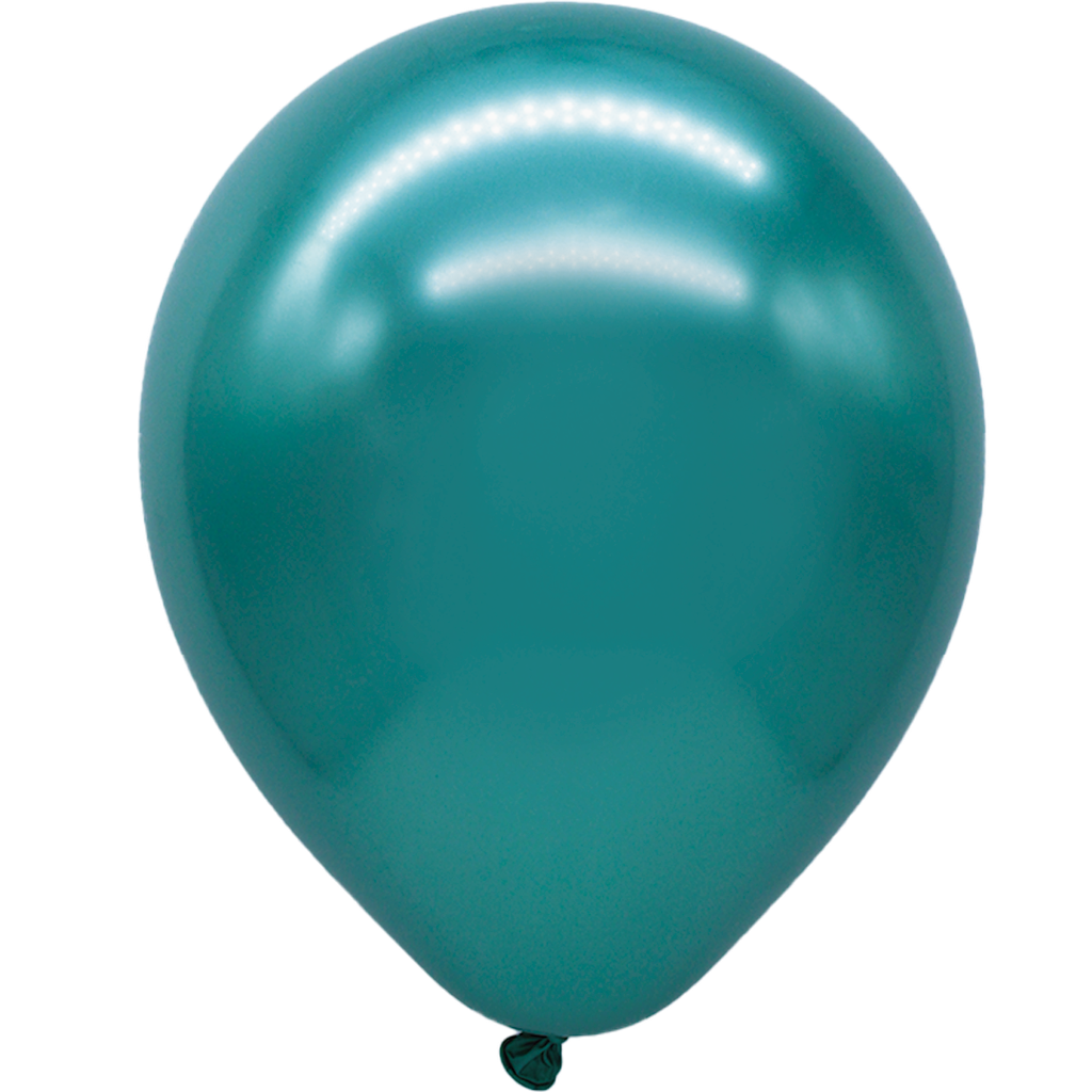 Latex Chrome 5" Eucalipto 100 Pz