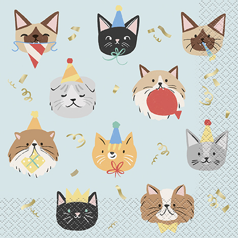 Serv. Gde Foil Paw Party