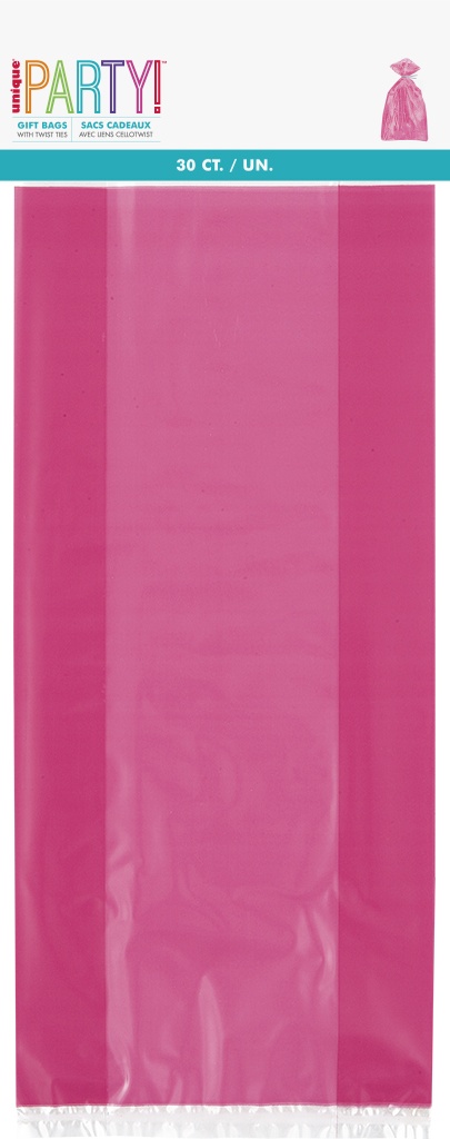 Bolsa Celofan Rosa C/30