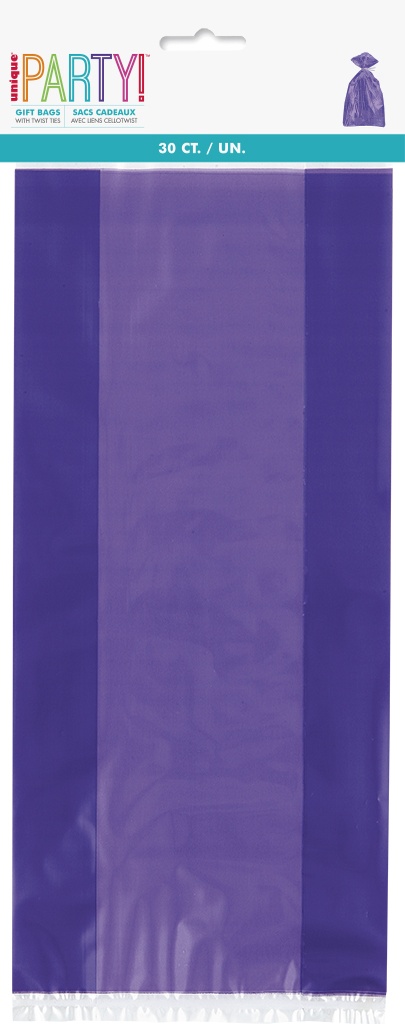 Bolsa Celofan Purpura C/30