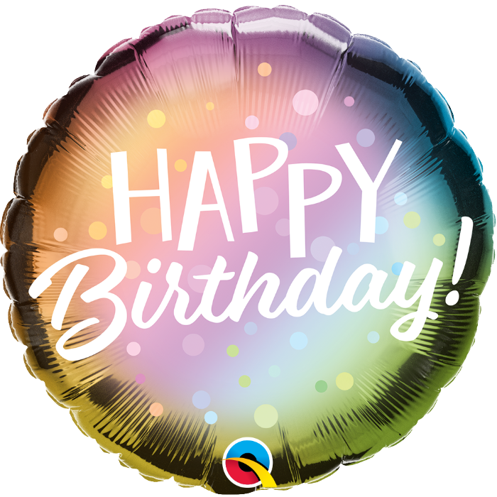 22 Cumpleaños – Ombre Metálico y Puntos