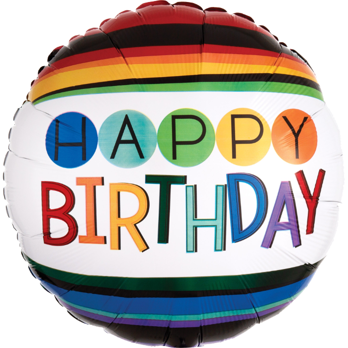28 Rainbow Birthday
