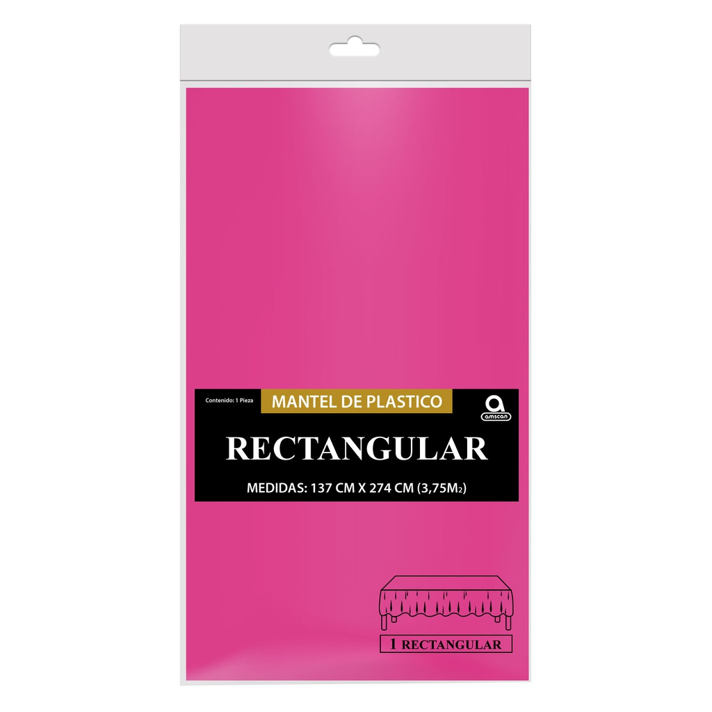 Mantel Rectangular Magenta