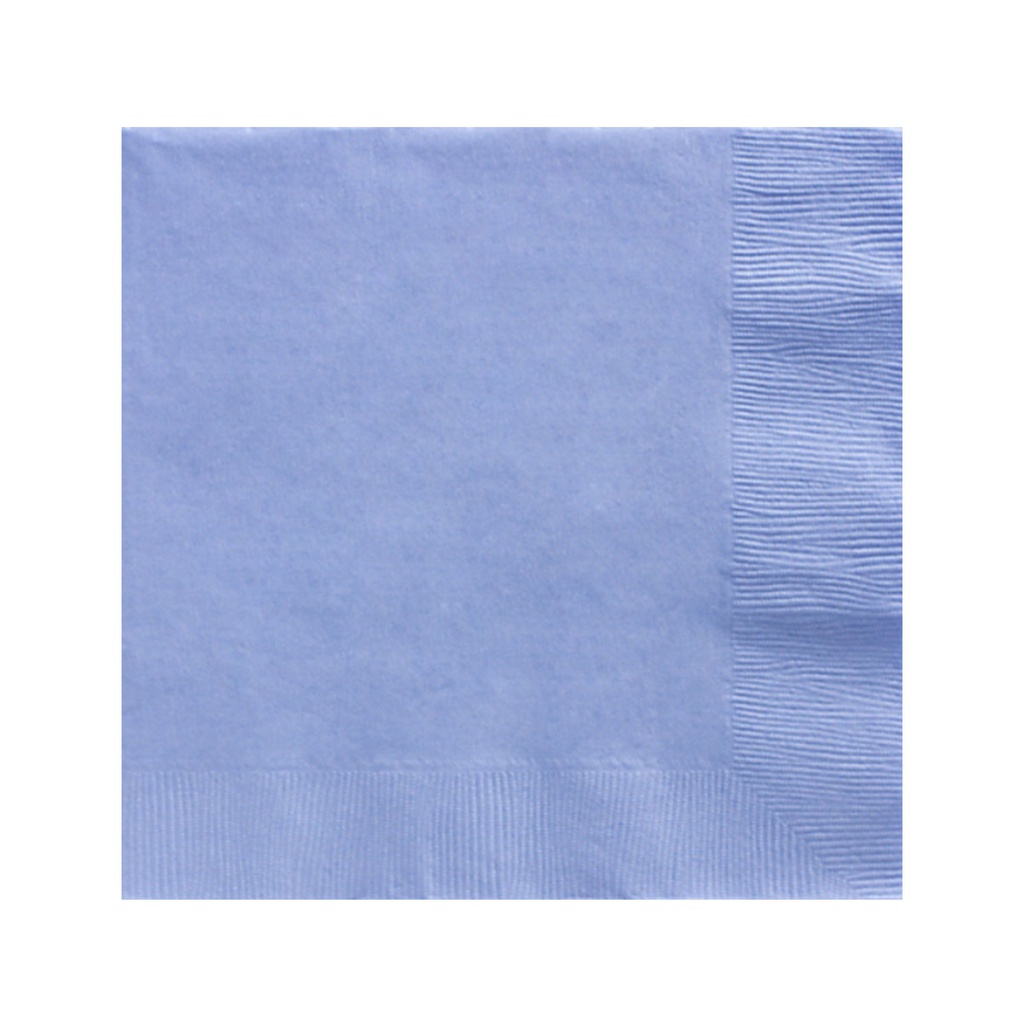 Serv. Coctel Azul Pastel C/50