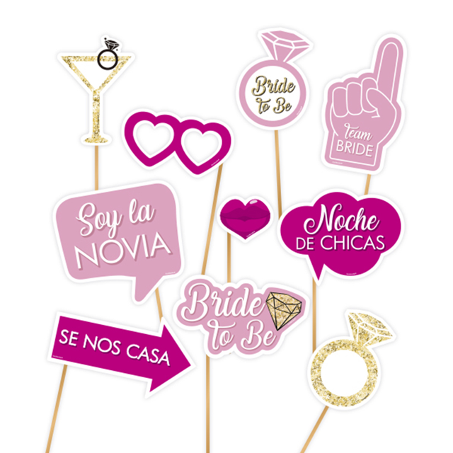 Photo Props Despedida de Soltera C/10