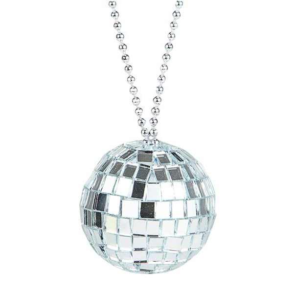Collar Esfera Disco Gde