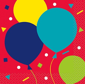 Serv. Ch Ballon Party Birthday C/16
