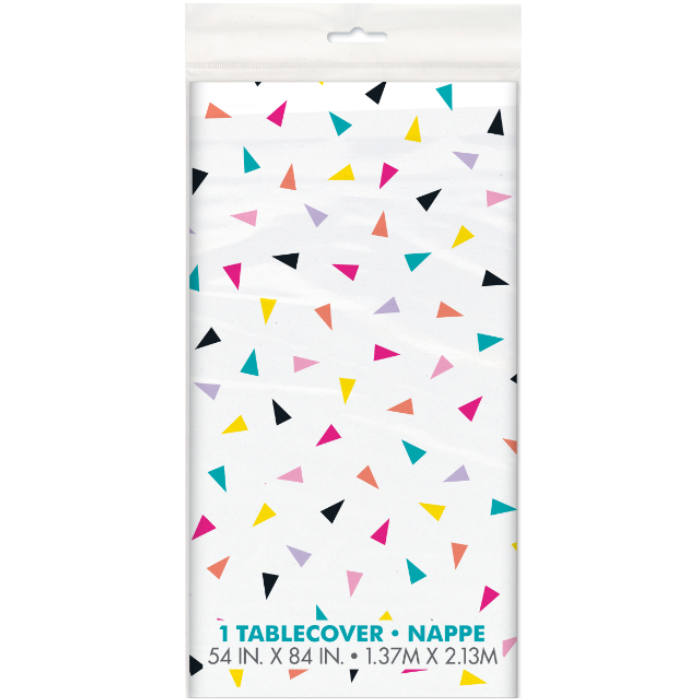Mantel Triangle Confetti Bday
