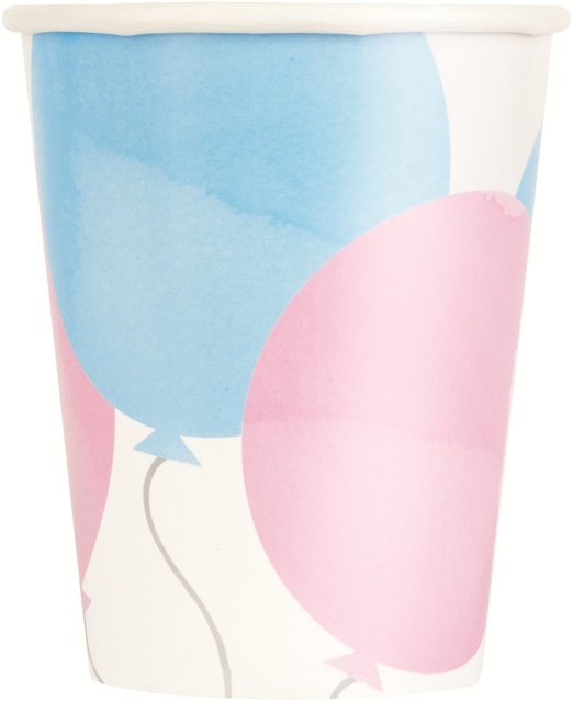 Vaso 9oz Gender Reveal Party C/8