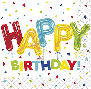 Serv. Ch Happy Balloon Birthday C/16