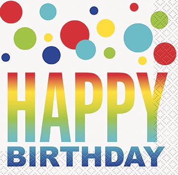 Serv. Ch Rainbow Spots Birthday C/16