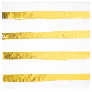Serv. Gde Foil White Gold C/16