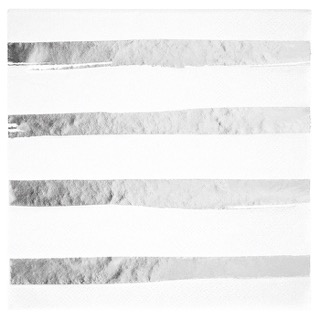 Serv. Gde Foil White Silver C/16