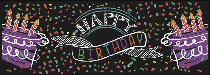 01 Banner Chalk Birthday