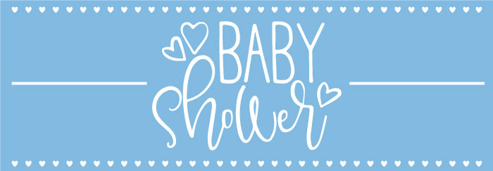 06 Banner Baby Shower Boy
