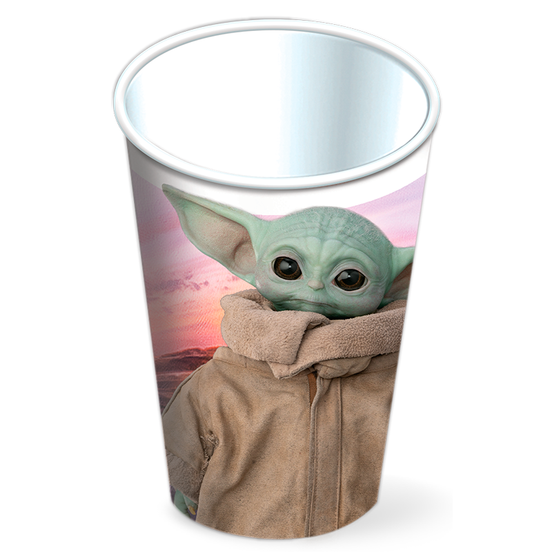 Vaso 9oz Mandalorian C/6