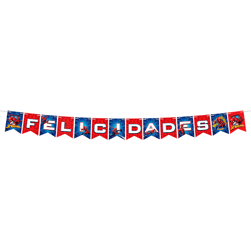 Banderin Spiderman Clasico