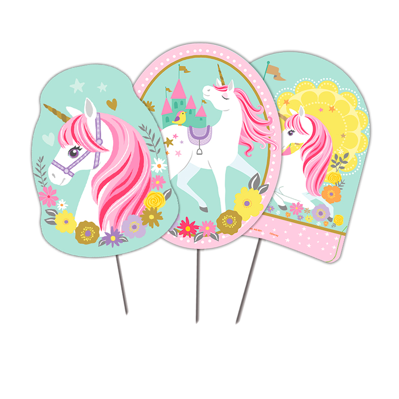 Topper Unicornio C/6