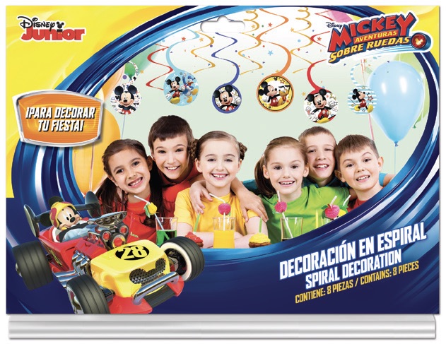 Adorno Espiral Mickey Mouse