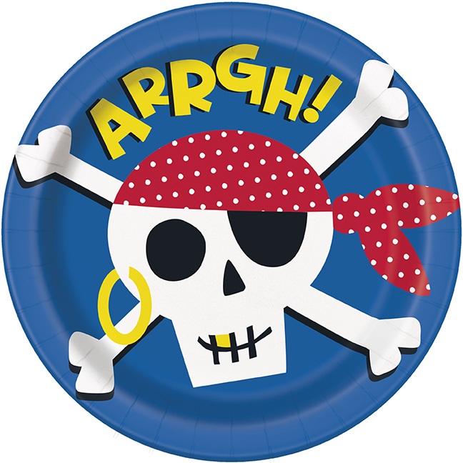 Plato 9  Ahoy Pirate C/8