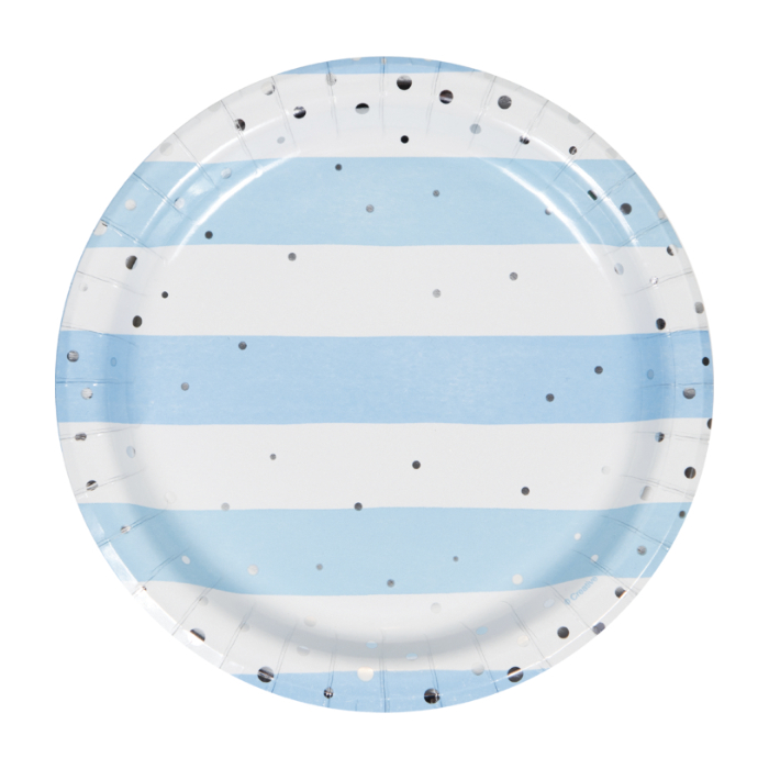 Plato 7 Blue & Silver Celebrations C/8