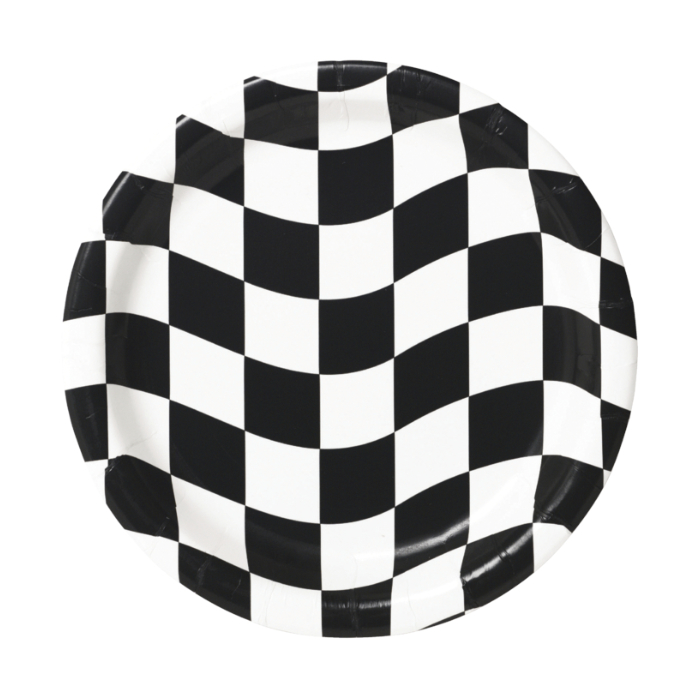 Plato 7 Black and White Check C/8