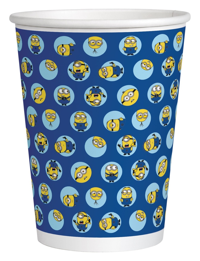 Vaso 9oz Mi Villano Favorito C/6