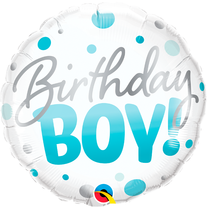 45 Chico Cumpleañero - Puntos Azules