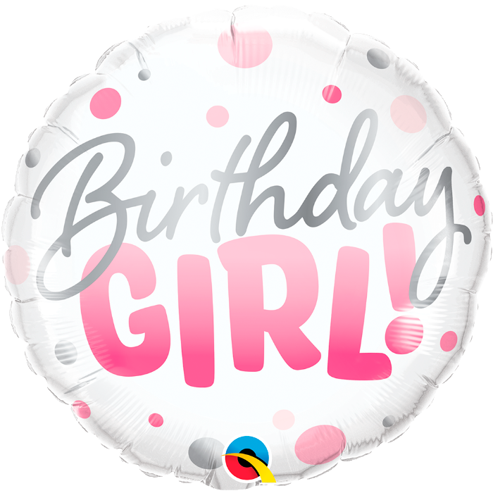 46 Chica Cumpleañera - Puntos Rosas
