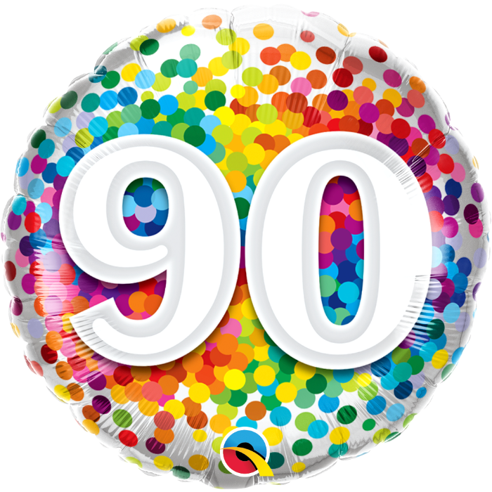 90 Arcoíris con Confeti