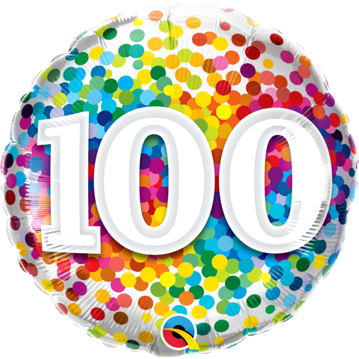 100 Arcoíris con Confeti