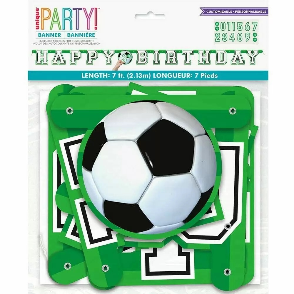 Jointed Banner 3D Soccer
