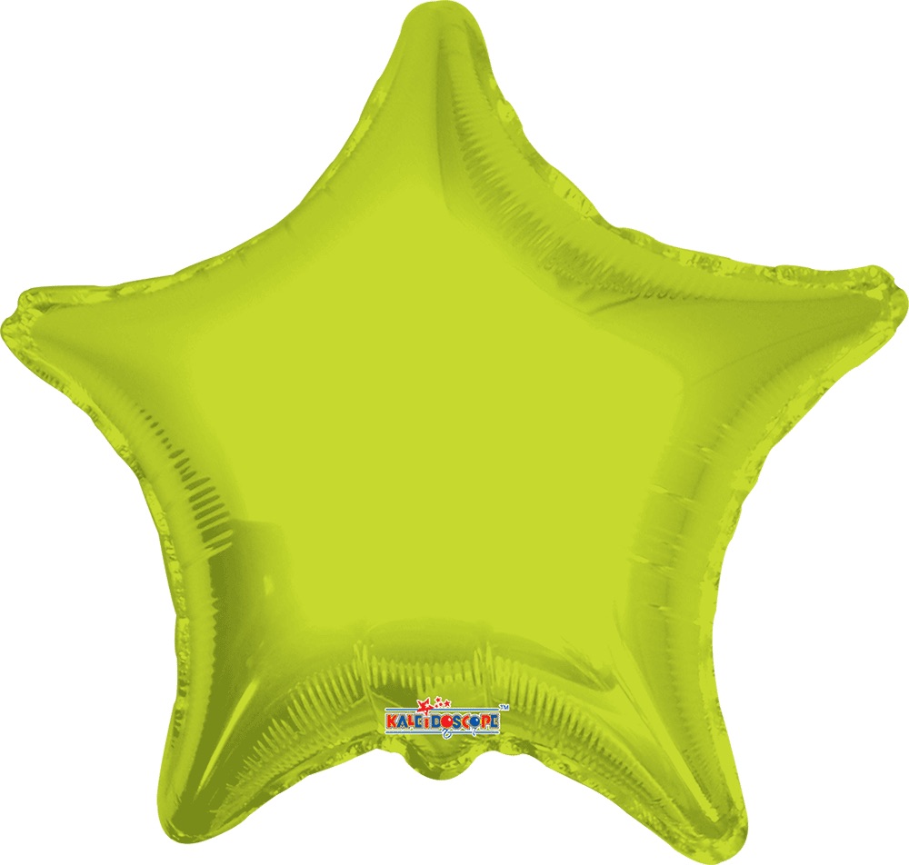 10 Estrella Verde Lima 22"