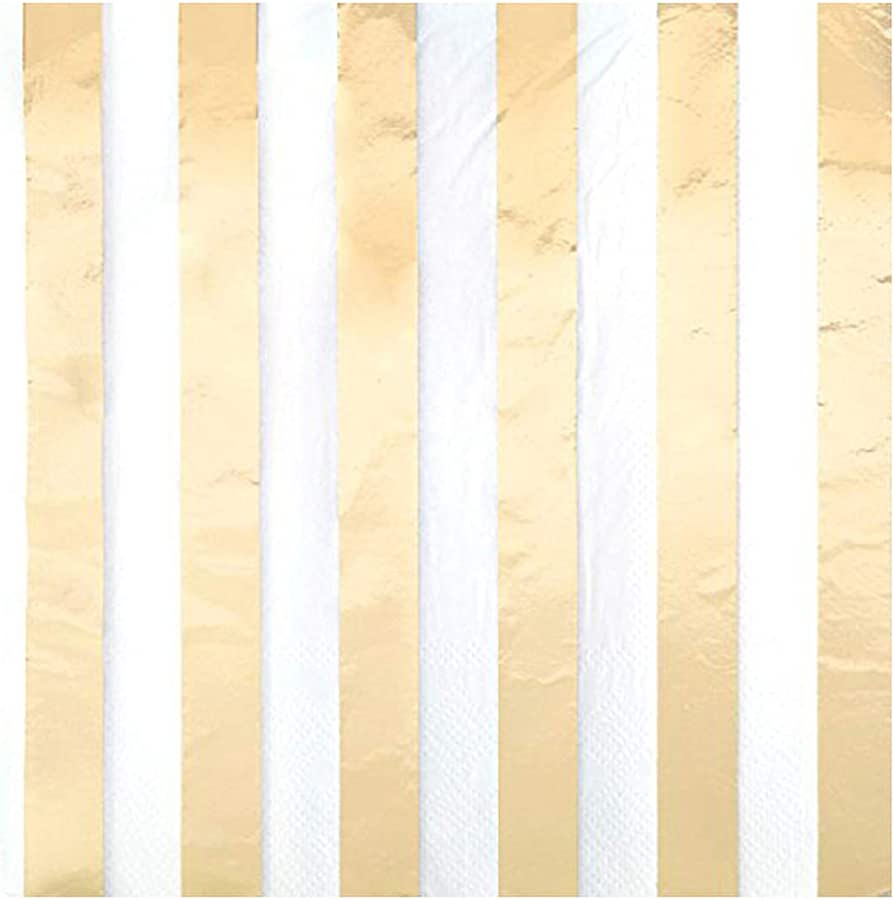 Serv. Gde Foil Gold Strp C/16