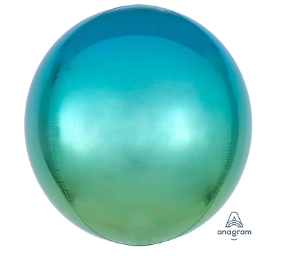 17 Orbz Ombre Blue & Green
