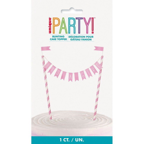 Decoración Para Pastel Baby Girl C/1