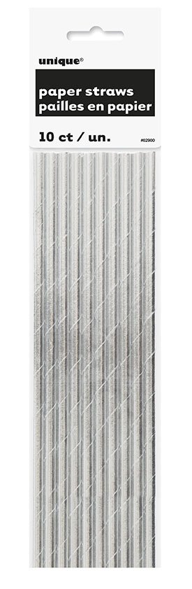 Popote Foil Plata