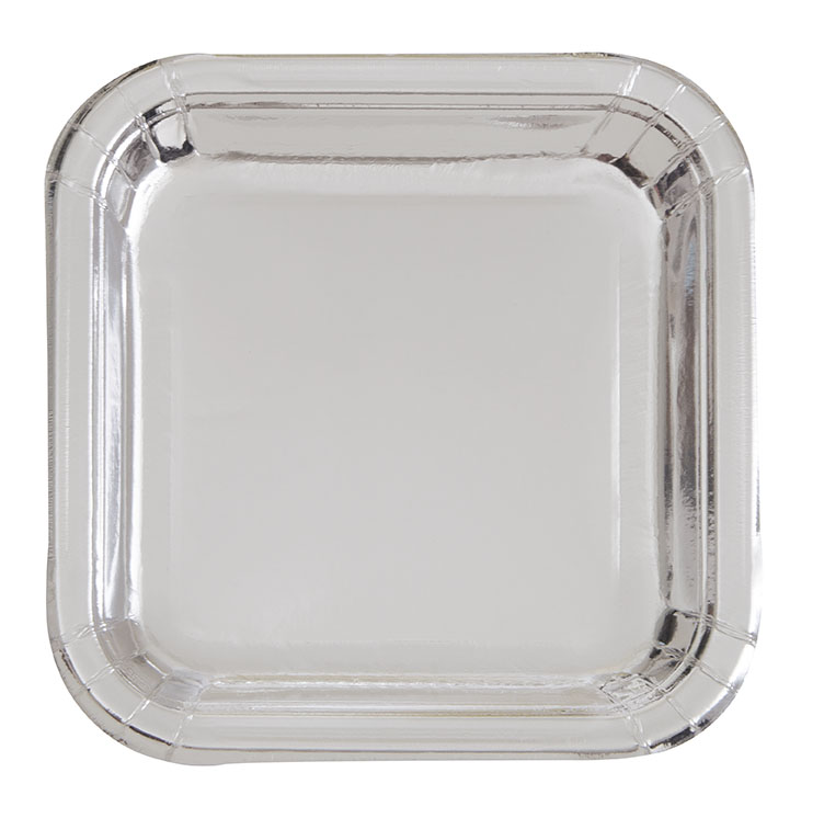 Plato 9 Sq Foil Silver C/8